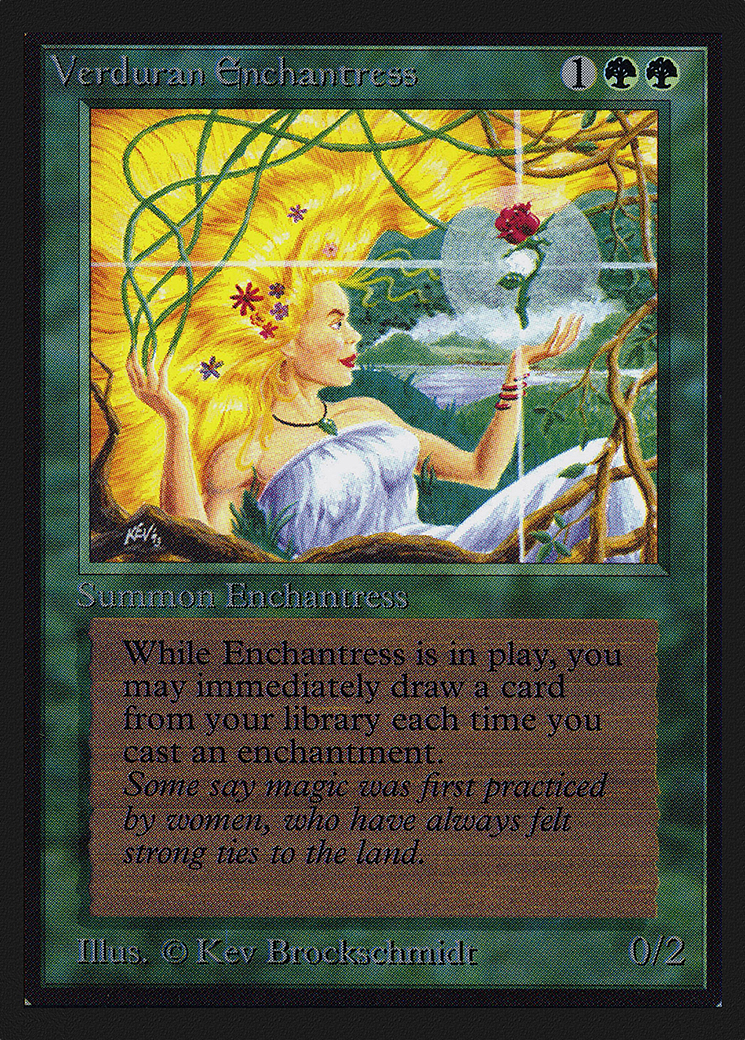 Verduran Enchantress (CE) (CED-223) - Collectors' Edition