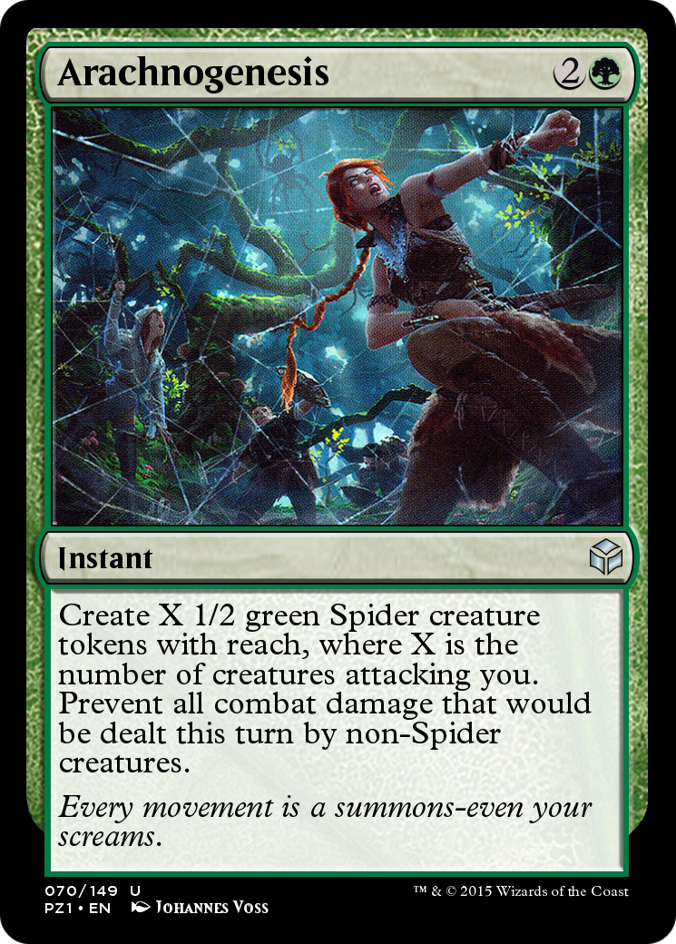 Arachnogenesis (PZ1-070) - Legendary Cube Prize Pack Foil