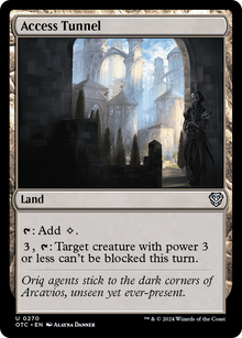 Access Tunnel⁣ - Commander: Outlaws of Thunder Junction⁣ (Uncommon)⁣ [270]
