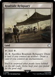 Roadside Reliquary⁣ - Universes Beyond: Fallout⁣ (Uncommon)⁣ [282]