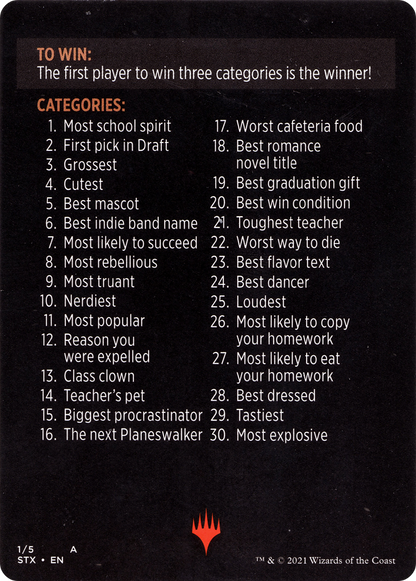 Strictly Better // Strictly Better (cont'd) (MSTX-001) - Strixhaven: School of Mages Minigames