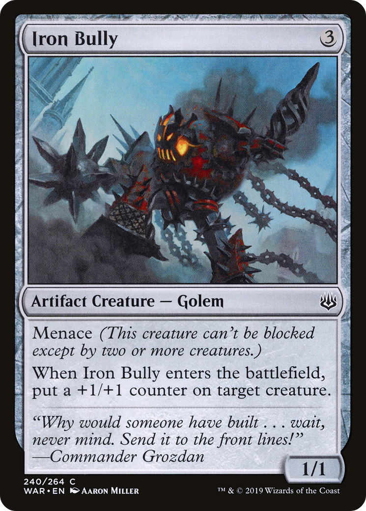 Iron Bully⁣ - War of the Spark⁣ (Common)⁣ [240]