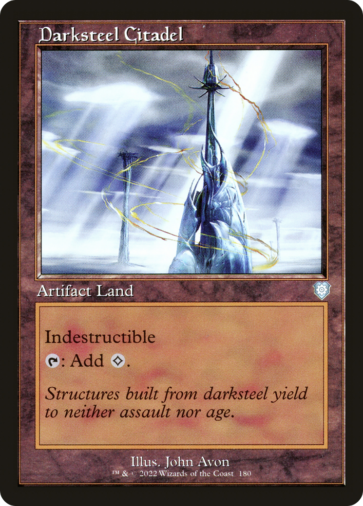 Darksteel Citadel⁣ - Commander: The Brothers' War⁣ (Uncommon)⁣ [180]
