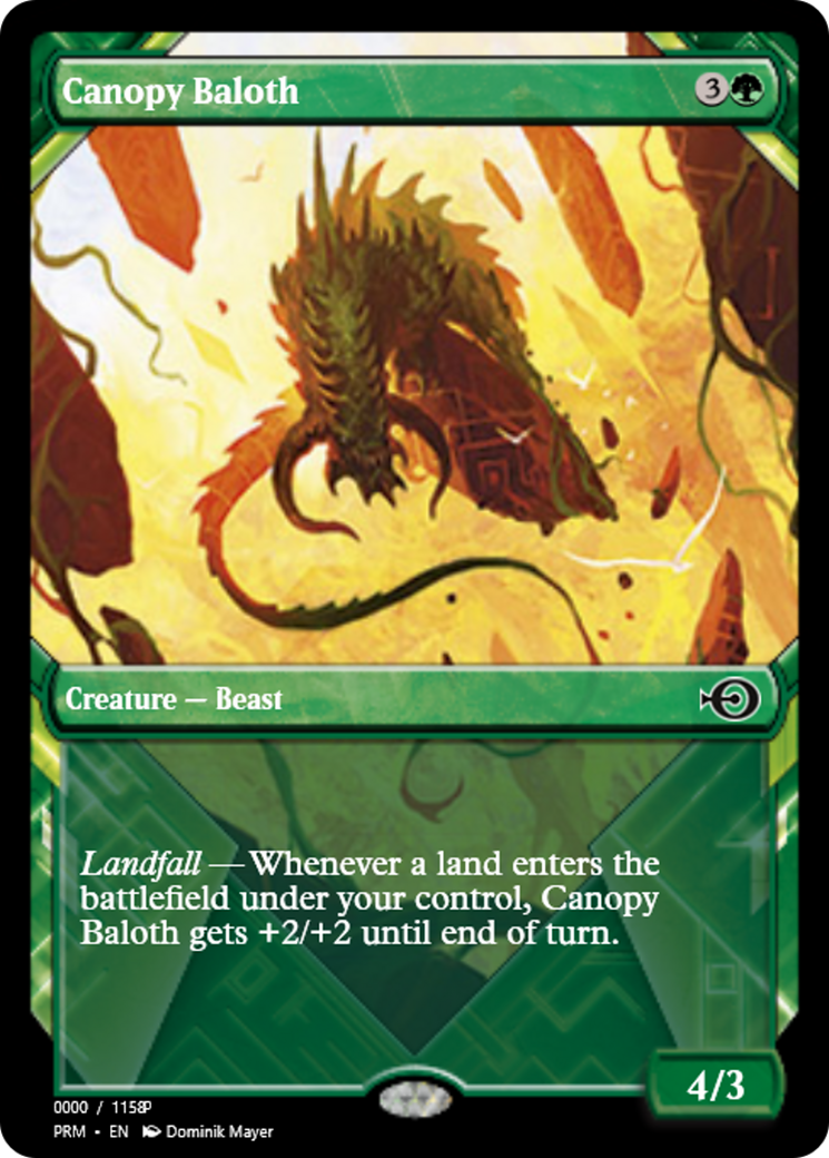 Canopy Baloth (PRM-83678) - Magic Online Promos Foil