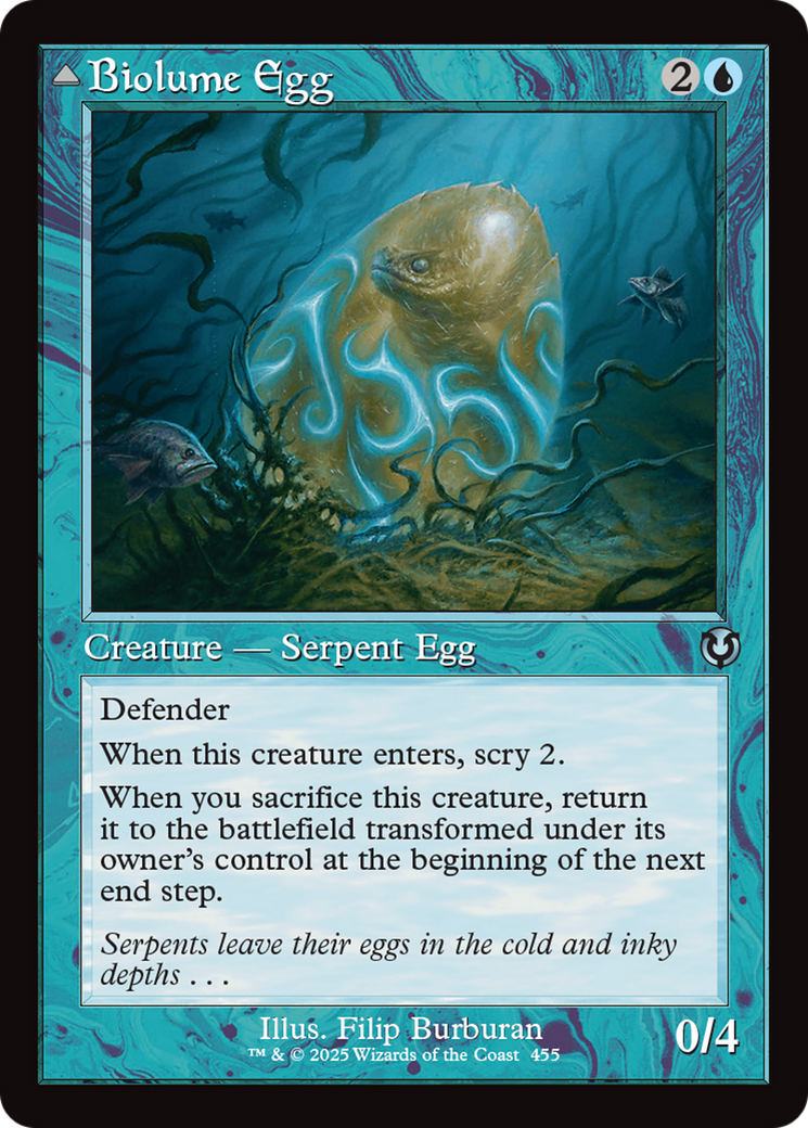 Biolume Egg // Biolume Serpent (INR-455) - Innistrad Remastered