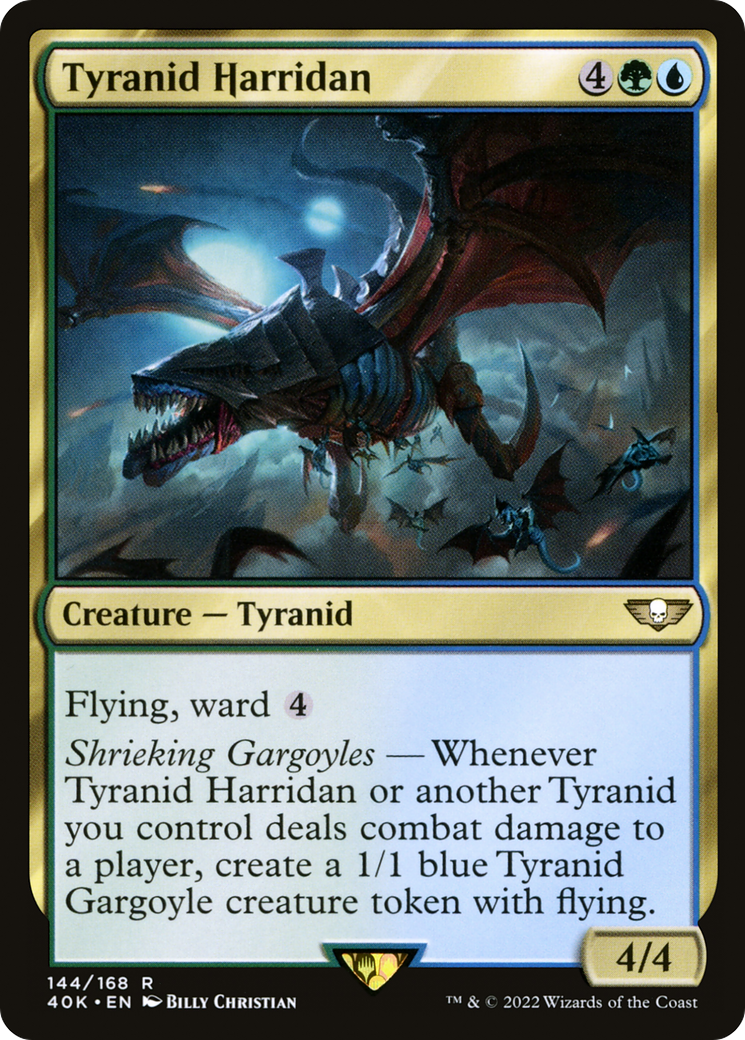 Tyranid Harridan⁣ - Universes Beyond: Warhammer 40,000⁣ (Rare)⁣ [144]