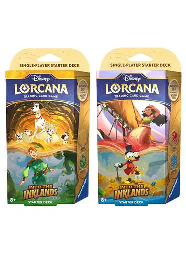 Disney Lorcana: Into The Inklands - Starter Decks Set of 2