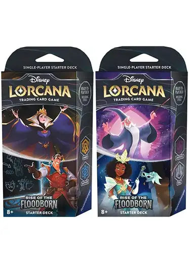 Disney Lorcana: Rise of the Floodborn - Starter Decks (Set of 2)