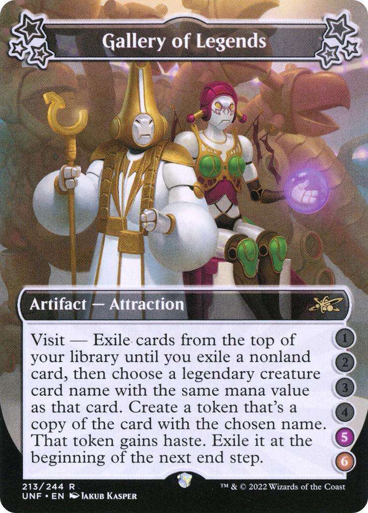 Gallery of Legends (5-6) (UNF-213B) - Unfinity Foil