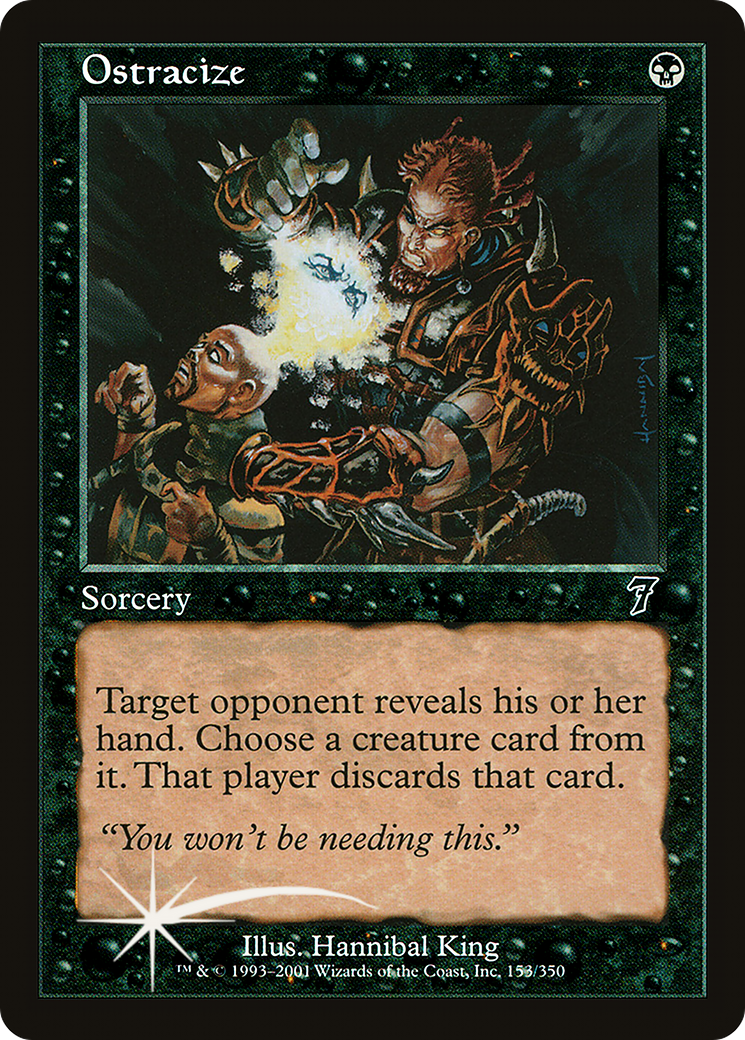 Ostracize (7ED-153★) - Seventh Edition Foil
