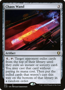Chaos Wand⁣ - Commander Legends: Battle for Baldur's Gate: Extras⁣ (Rare)⁣ [855]