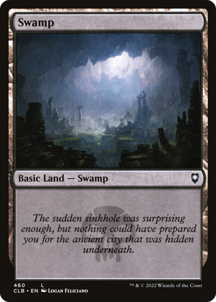 Swamp (V.2)⁣ - Commander Legends: Battle for Baldur's Gate: Extras⁣ (Land)⁣ [460]