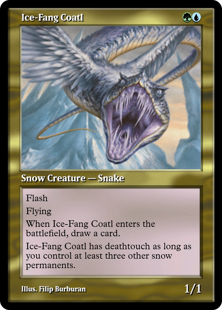 Ice-Fang Coatl (PRM-91333) - Magic Online Promos Foil