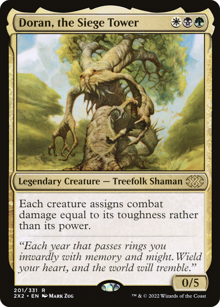 Doran, the Siege Tower⁣ - Double Masters 2022⁣ (Rare)⁣ [201]