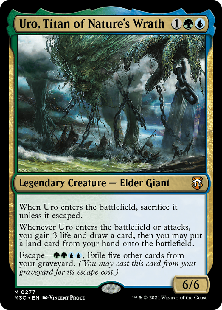 Uro, Titan of Nature's Wrath⁣ - Commander: Modern Horizons 3⁣ (Mythic)⁣ [277]