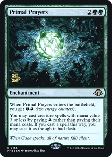 Primal Prayers⁣ - Modern Horizons 3: Promos⁣ (Rare)⁣ [166]