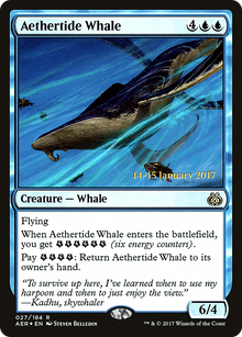 Aethertide Whale (PRE-27S) - Aether Revolt Promos Foil