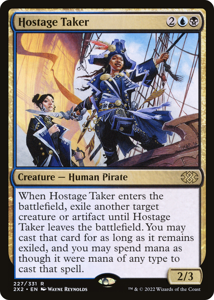 Hostage Taker⁣ - Double Masters 2022⁣ (Rare)⁣ [227]