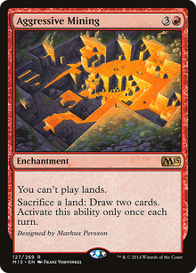 Aggressive Mining (M15-127) - Magic 2015 Foil