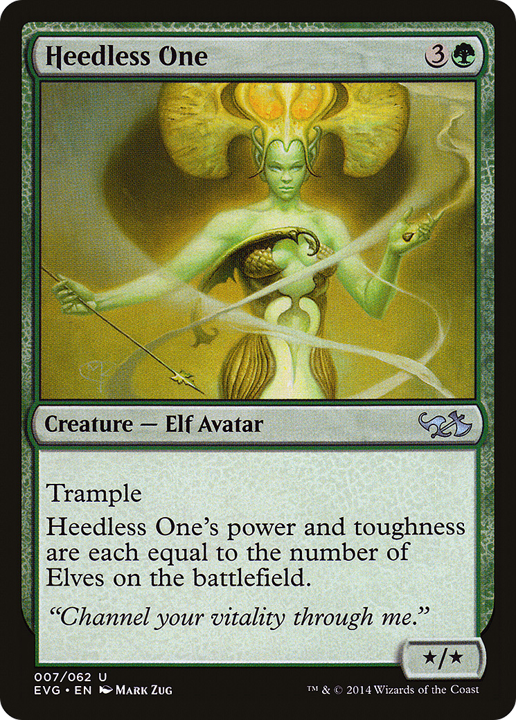 Heedless One (DD3-007) - Duel Decks Anthology: Elves vs. Goblins