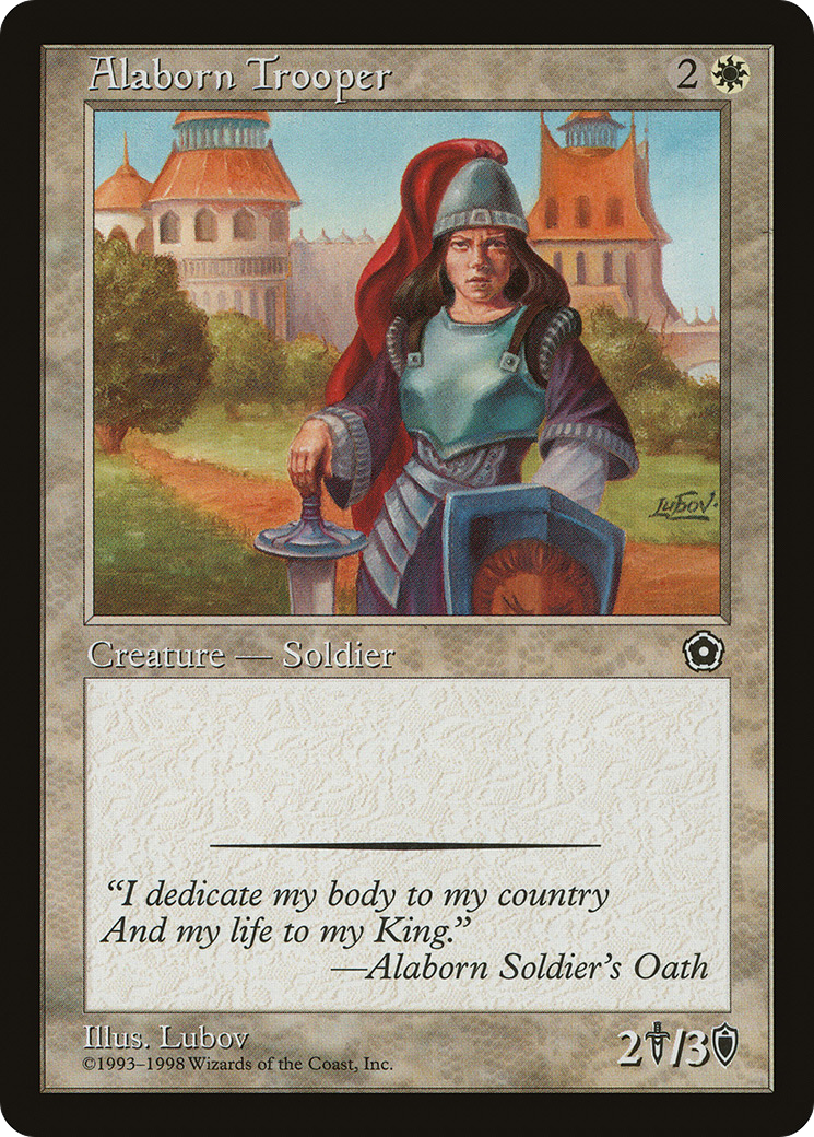 Alaborn Trooper (P02-) - Portal Second Age