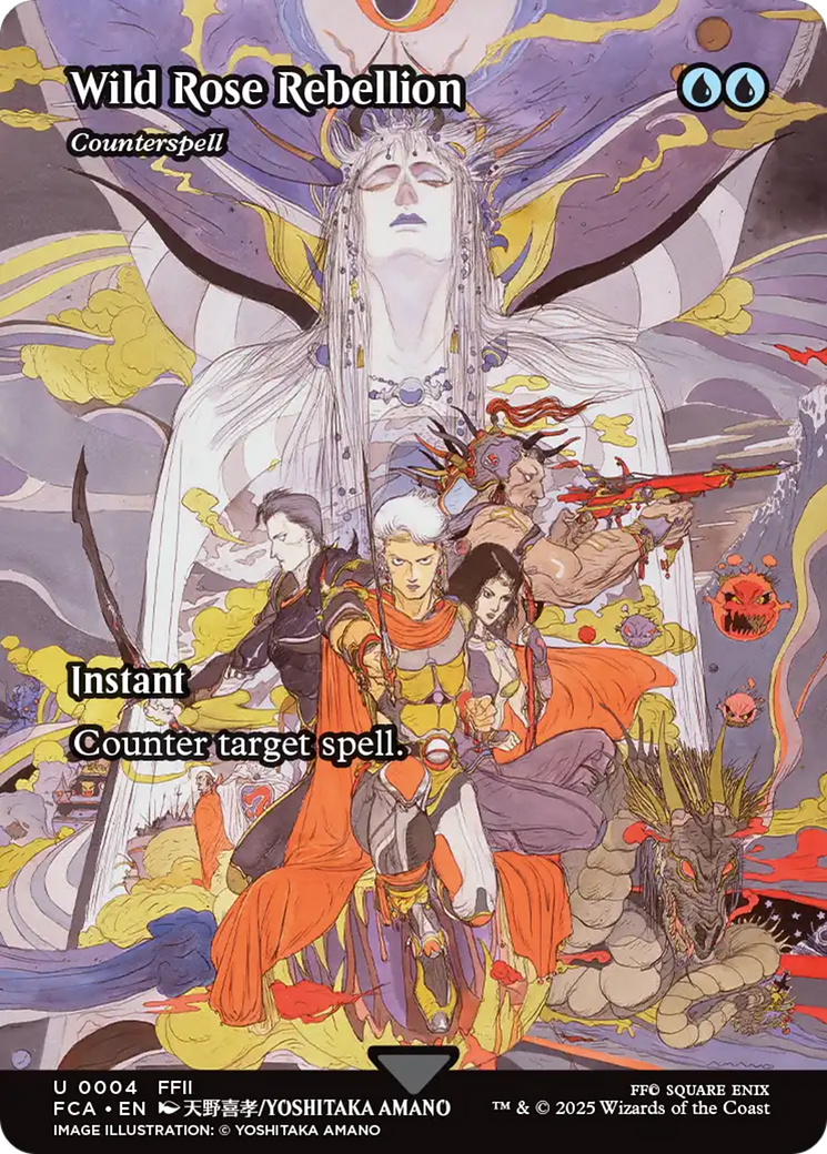 Counterspell (FCA-004) - FINAL FANTASY: Through the Ages / Wild Rose Rebellion (Borderless)