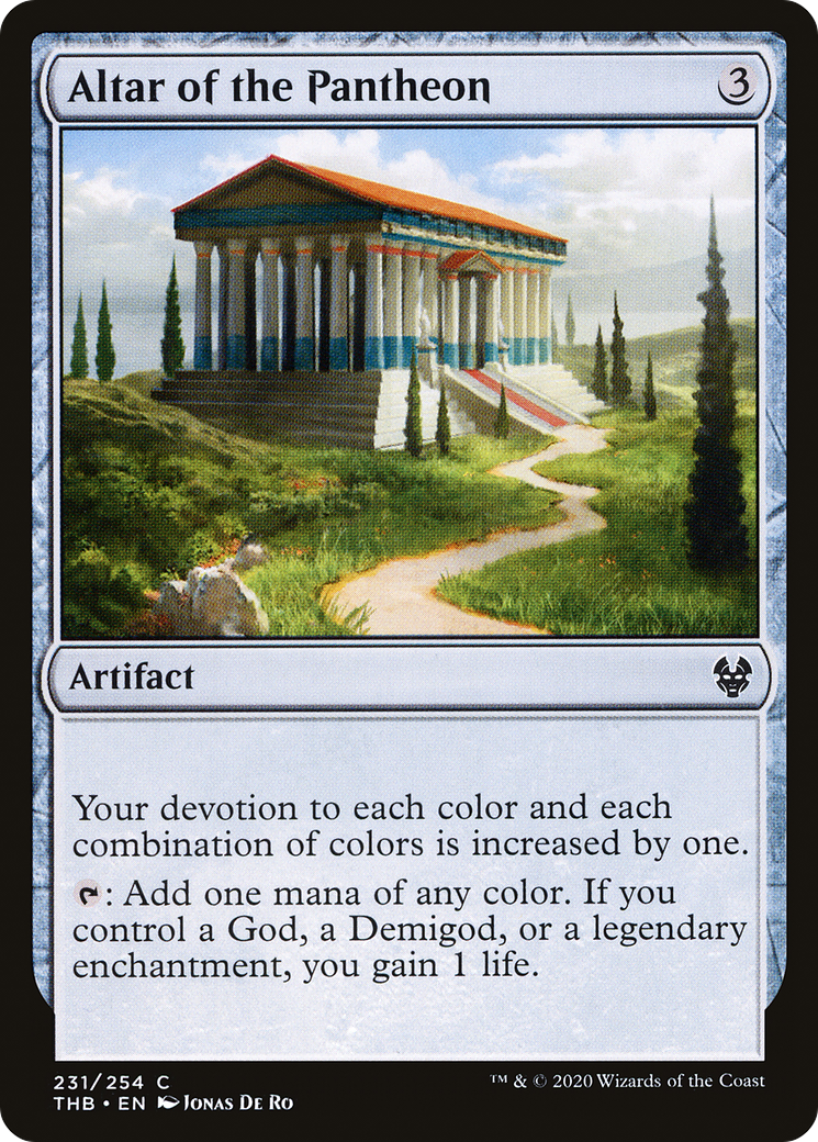 Altar of the Pantheon⁣ - Theros Beyond Death⁣ (Common)⁣ [231]