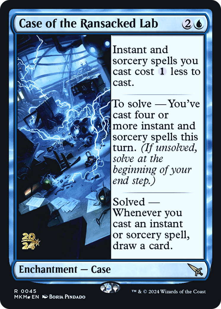 Case of the Ransacked Lab (PRE-45S) - Murders at Karlov Manor Promos Foil