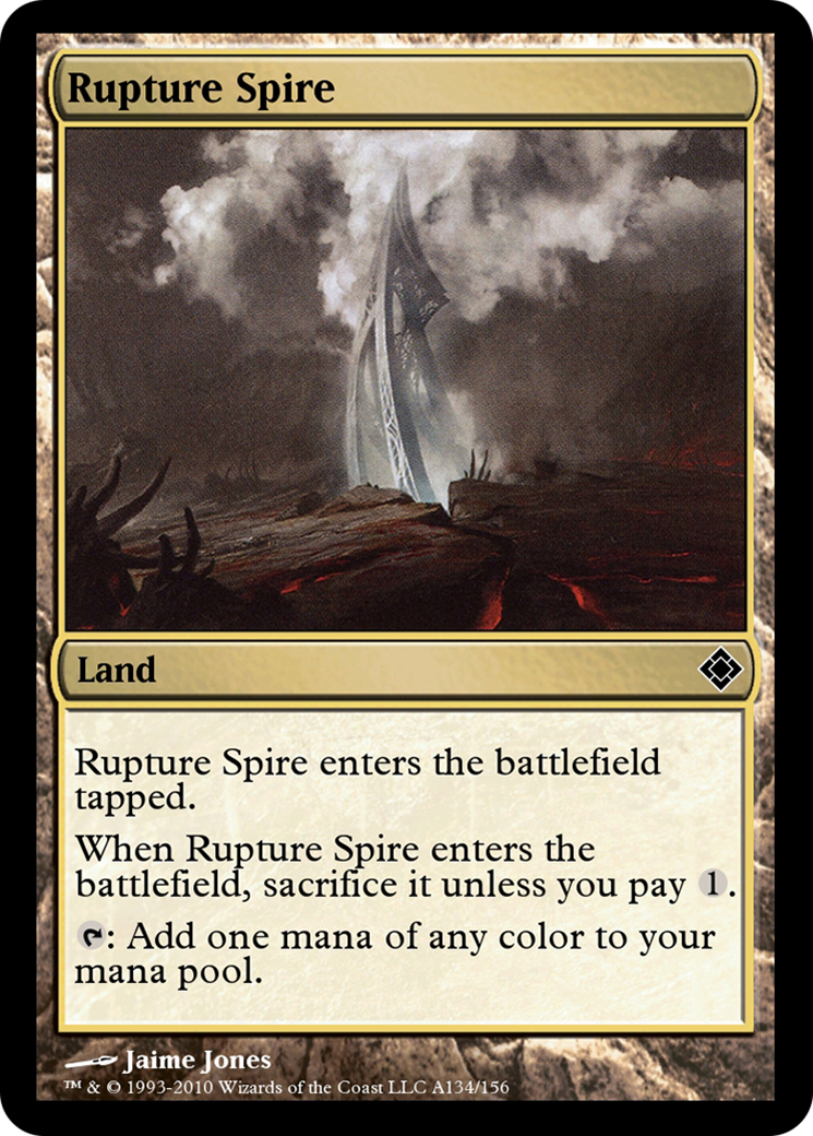 Rupture Spire (TD0-A134) - Magic Online Theme Decks