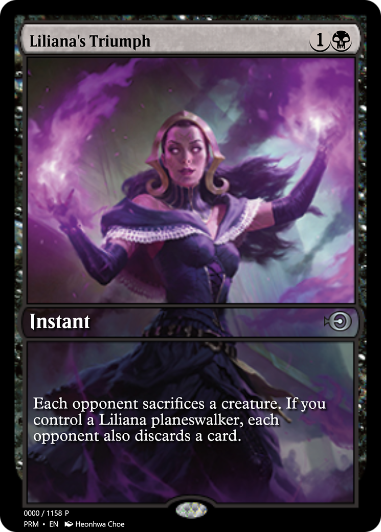 Liliana's Triumph (PRM-72221) - Magic Online Promos