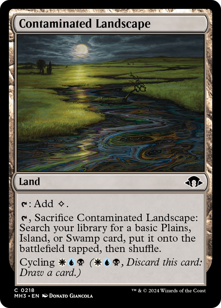 Contaminated Landscape⁣ - Modern Horizons 3⁣ (Common)⁣ [218]