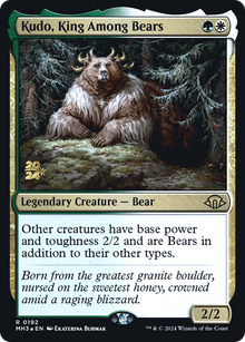 Kudo, King Among Bears⁣ - Modern Horizons 3: Promos⁣ (Rare)⁣ [192]