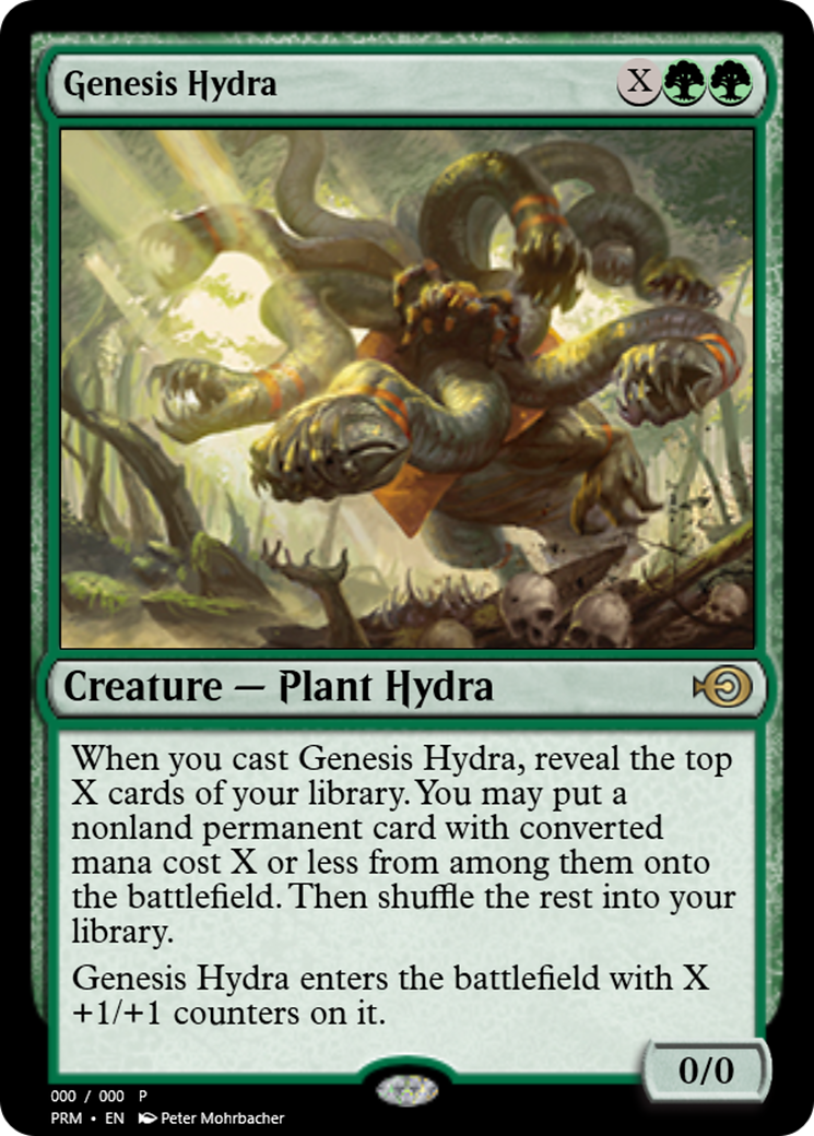Genesis Hydra (PRM-55870) - Magic Online Promos Foil