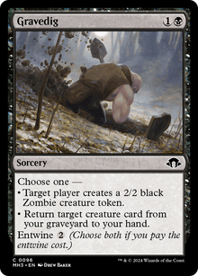 Gravedig⁣ - Modern Horizons 3⁣ (Common)⁣ [96]