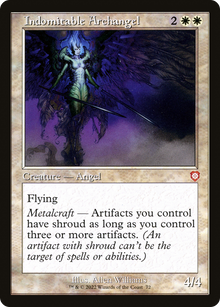 Indomitable Archangel⁣ - Commander: The Brothers' War⁣ (Mythic)⁣ [72]