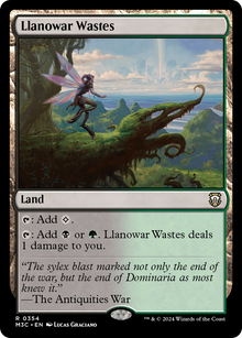 Llanowar Wastes⁣ - Commander: Modern Horizons 3⁣ (Rare)⁣ [354]