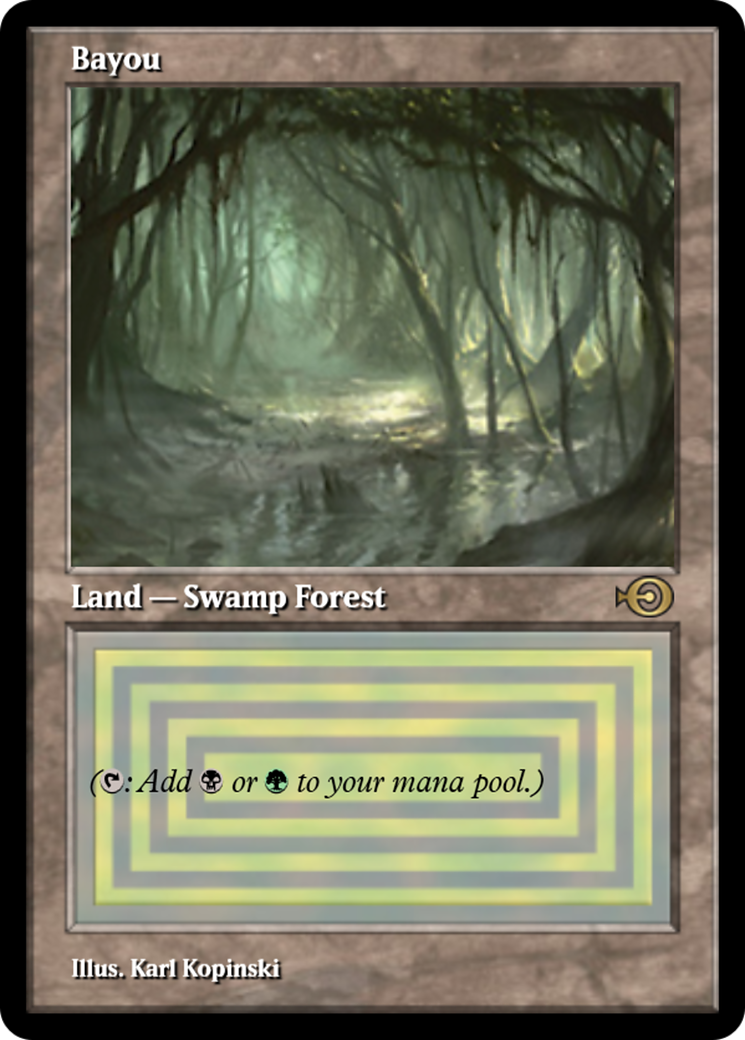 Bayou (PRM-43604) - Magic Online Promos Foil