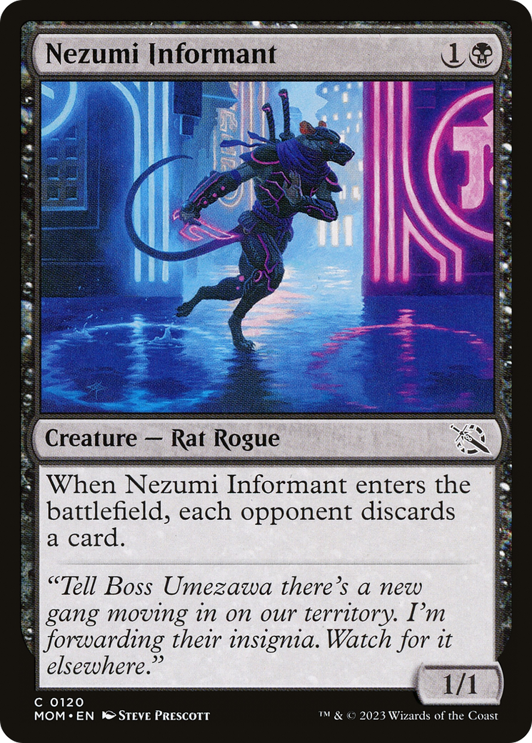 Nezumi Informant (MOM-120) - March of the Machine