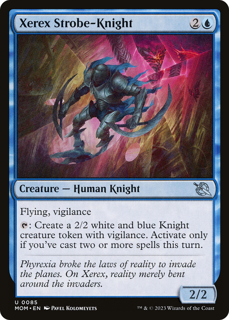 Xerex Strobe-Knight⁣ - March of the Machine⁣ (Uncommon)⁣ [85]