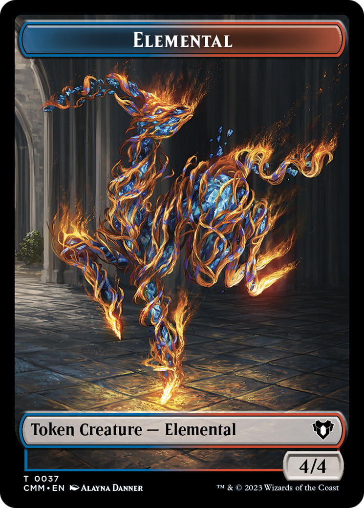 Elemental (TCMM-037) - Commander Masters Tokens