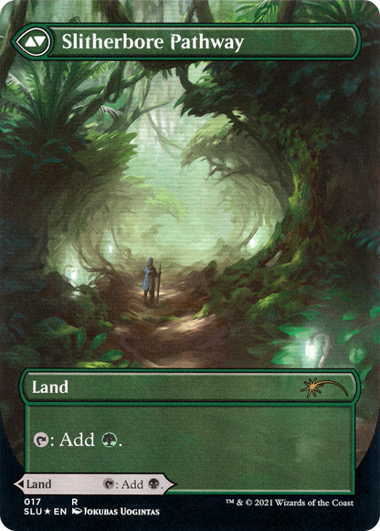 Darkbore Pathway (Borderless) (SLU-017) - Secret Lair: Ultimate Edition: (Showcase) (Borderless) Foil