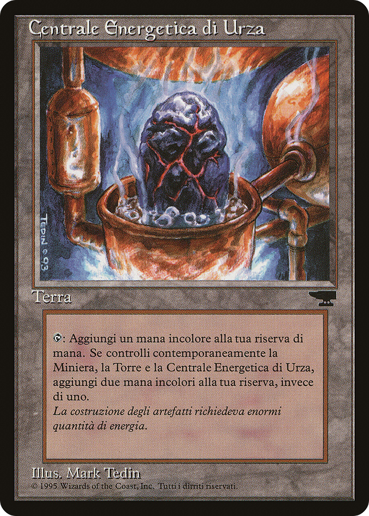 Urza's Power Plant (Sphere) (Italian) - "Centrale Energetica di Urza" (REN-181) - Rinascimento