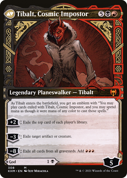 Valki, God of Lies (Showcase) (KHM-308) - Kaldheim: (Showcase)