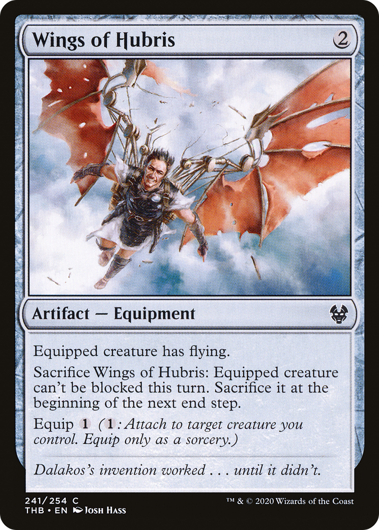 Wings of Hubris⁣ - Theros Beyond Death⁣ (Common)⁣ [241]