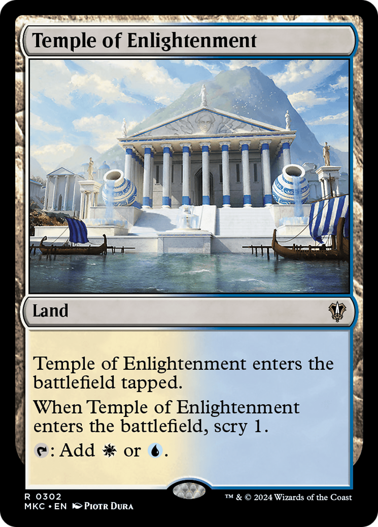 Temple of Enlightenment⁣ - Commander: Murders at Karlov Manor⁣ (Rare)⁣ [302]
