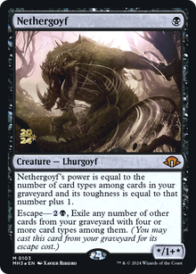 Nethergoyf⁣ - Modern Horizons 3: Promos⁣ (Mythic)⁣ [103]