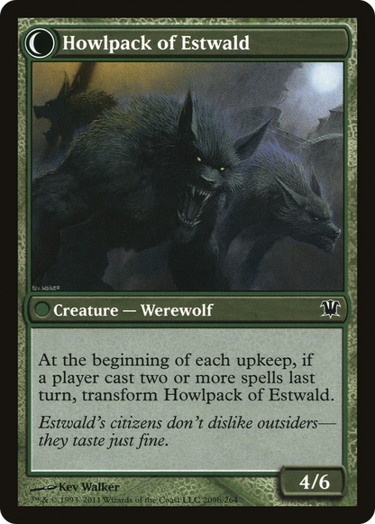 Villagers of Estwald (ISD-209) - Innistrad: (Double Faced Transform) Foil