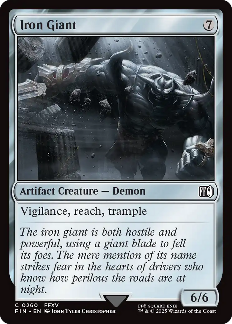 Iron Giant (FIN-260) - FINAL FANTASY Foil