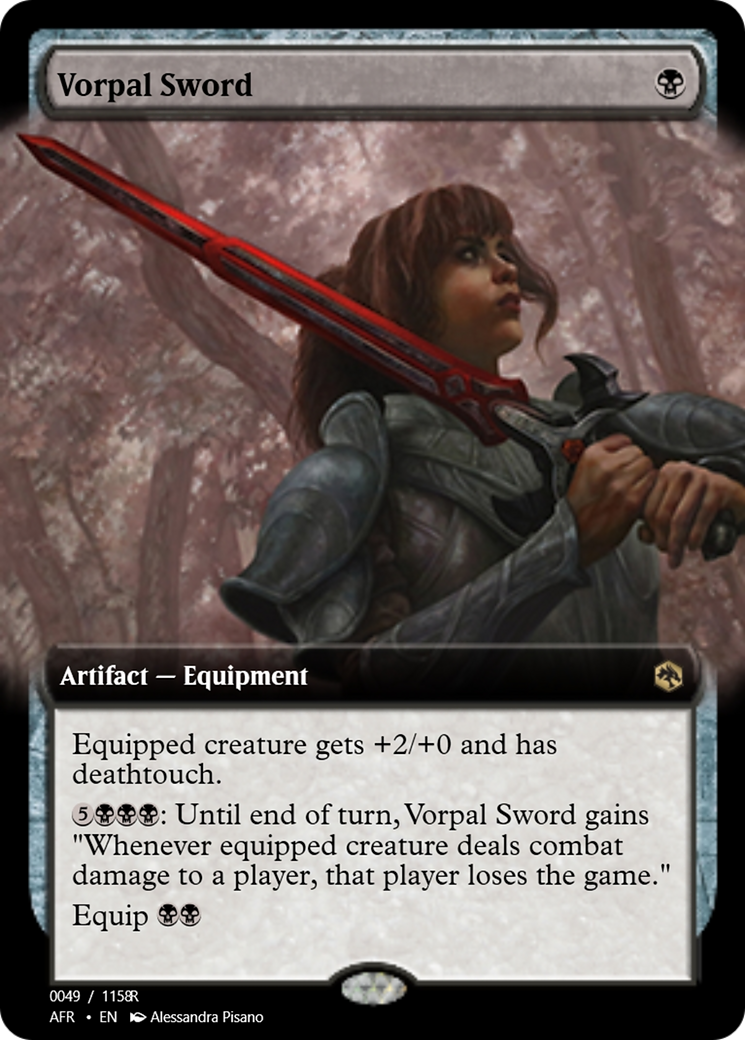 Vorpal Sword (PRM-92714) - Magic Online Promos Foil