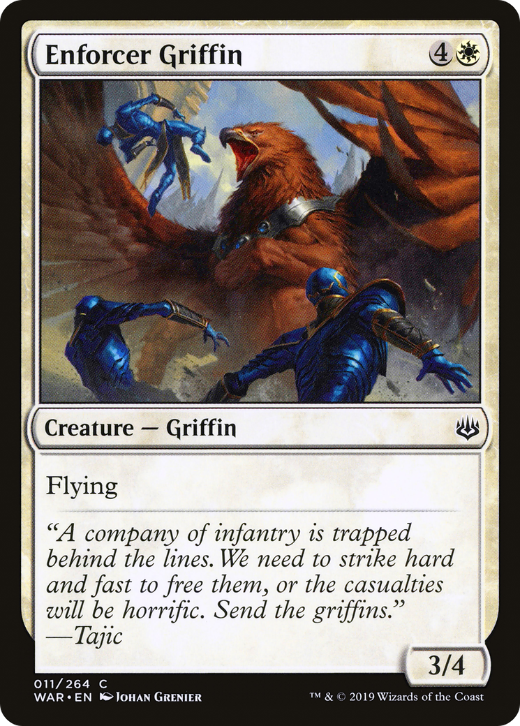 Enforcer Griffin⁣ - War of the Spark⁣ (Common)⁣ [11]